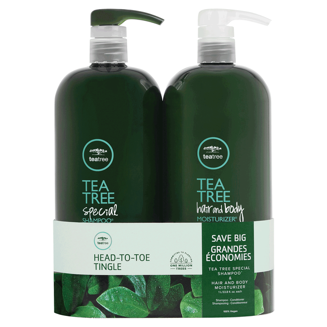 Tea Tree Head to Toe Tingle Duo - John Paul Mitchell Systems | CosmoProf