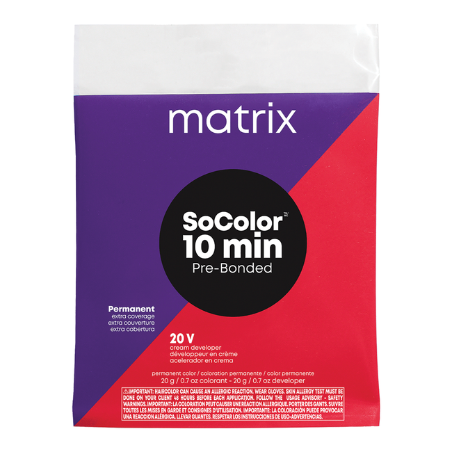 Matrix 10 Minute Color Chart