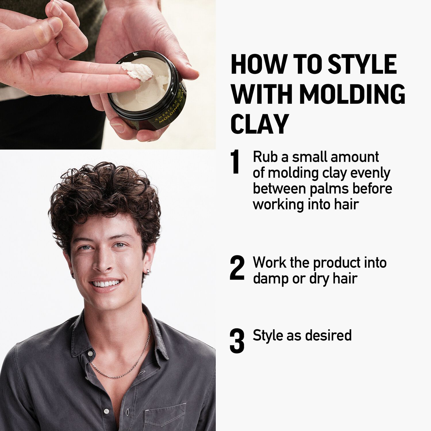 Classic Molding Clay American Crew CosmoProf